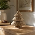 thumbnail image 3 of Farmhouse Christmas Decor,Rustic Resin Christmas Trees Ornaments ,Xmas Tabletop Centerpiece for Mantel Fireplace Home Tiered Tray Holiday Party Decor, 3 of 6