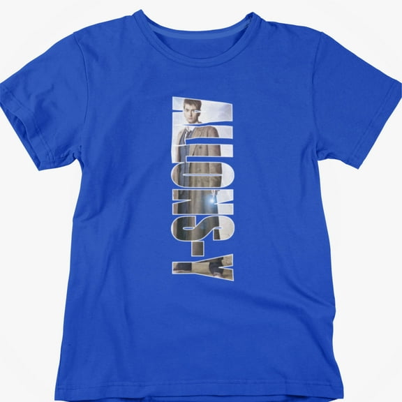 Allons-Y Dr. Who The Tenth Doctor Tribute T-shirt Designed by Impressive Inks