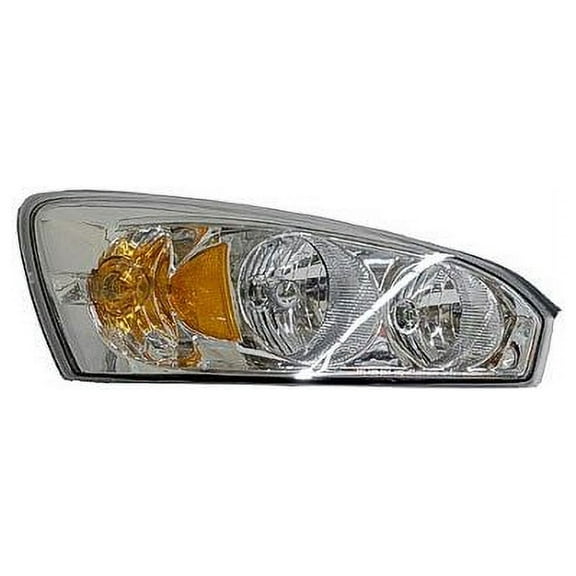 Right Passenger Side Headlight Assembly - Compatible with 2004 - 2008 Chevy Malibu 2005 2006 2007
