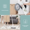 thumbnail image 6 of White Highland Cow Flower Pattern Kitchen Rugs Sets Of 3,Kitchen Runner Rugs Non Skid Washable,Decorative Kitchen Floor Mats for Kitchen,Sink,Laundry,17"x30"+ 17"x47" + 17"x59", 6 of 6