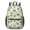 Dinosaur and Leaf-1, variant on Dinosaur and Leaf Beige Pattern 17" School Backpacks for Teens,Waterproof Oxford Fabric,S-Shape Padded Straps for School,Travel,Hiking,Camping