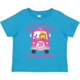 thumbnail image 3 of Inktastic Fire Truck Girl 3rd Birthday Girls Toddler T-Shirt, 3 of 5