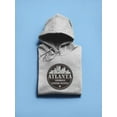 thumbnail image 3 of Atlanta Georgia United States Hoodie Men -Image by Shutterstock, Male Small, 3 of 4