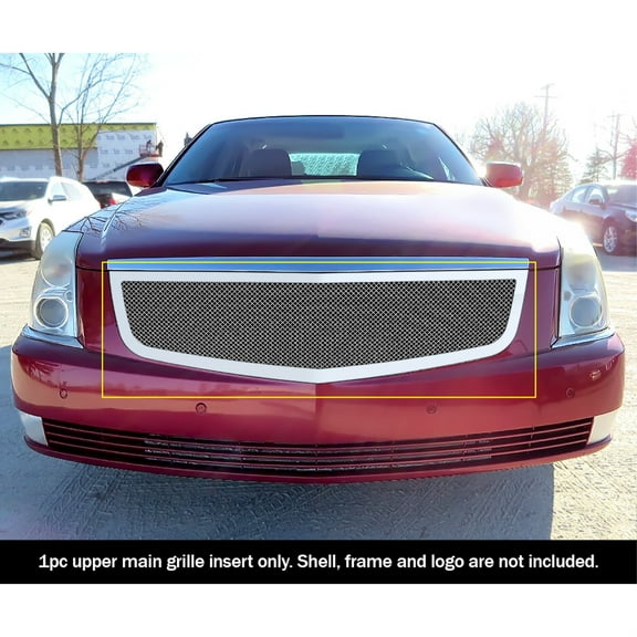 2006-2011 Cadillac Dts Stainless Steel Polished Finish 1.8 Mm Wire Mesh Mesh Grille