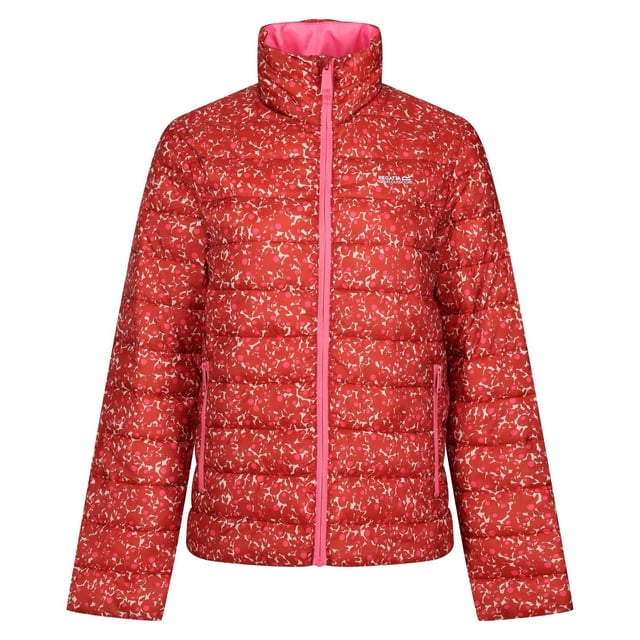 Regatta Manteau Matelassé à Bourrelets Baffled pour Femmes Orla Kiely Berry