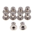thumbnail image 3 of 10 Piezas Tornillo De Cuero De Encuadernación Sunnimix Accesorios De Cuero De Bricoje Para Bolsas Cinturones Tornillos de remache de anillo, 3 of 8