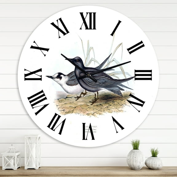Designart 1 in Quartz Traditional Wall Clock