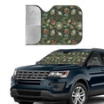 thumbnail image 3 of Kdxio Red Leaves Print Front Windshield Sun Shade,Folding Auto Sunshade for Car Truck SUV-, 3 of 7