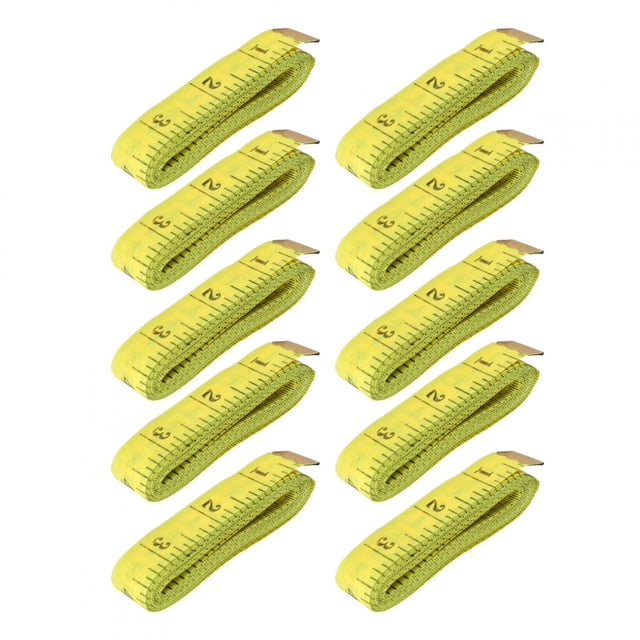 Flat Tape,10pcs 2.0 x 300cm Body Measuring Ruler Soft Measuring Tape Remarkable Clarity