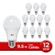 thumbnail image 1 of Focos LED. Pack de 12 PZ. Luz cálida 3000K. 9.5W. 800 lumenes. E26. Foco ahorrador. Illux FL-10A19.KIT30X3, 1 of 6