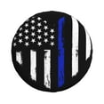 thumbnail image 2 of XMXY Vintage Grunge Usa Flag Spare Tire Cover, Universal Waterproof Cover for Jeep RV Tire Wheel Protection, 15 inch, 2 of 8