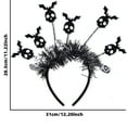 thumbnail image 3 of Fiudx Diadema de Halloween con Diseño de Araña Calabaza, Accesorio para Fotos Festivas, Ligera y Cómoda, Decoración para Fiesta de Halloween, Ideal para Cosplay, Incluye 1 Diadema., 3 of 5