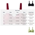 thumbnail image 2 of Adjustable Breathable Lace Underwire Bra with Rimless Design for Everyday Wear, 2 of 2