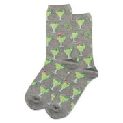 Hot Sox Womens Margarita Crew Socks