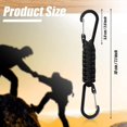 thumbnail image 4 of Lishi Keychain Carabiner Clips - 2 Pack, Heavy Duty Stroller Hook Holder for Water Bottle, Keys, Backpack, Tools, 4 of 4