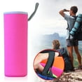 thumbnail image 2 of 18.6oz Portable Water Bottle Sleeve Neoprene Water Bottle Cover Drink Bottle Sleeve Glass Bottle Protector for Travel Outdoor Activities, 550ML, Set of 2, 2 of 10