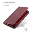 thumbnail image 3 of Dteck Wallet Case For Samsung Galaxy S20 Ultra 6.9 inch, Premium PU Leather Wallet case Magnetic Flip Folio [Kickstand Feature] with ID&Credit Card Pockets,Wine Red, 3 of 5