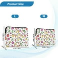 thumbnail image 4 of FORMRS 13"-13.3" Laptop Sleeve Protective Case Soft Carrying Quilted Computer Bag Cover, Various Vegetables Pattern, 4 of 7