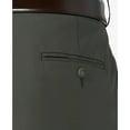 thumbnail image 5 of Mens Haggar Premium Comfort Expandable-Waist Classic-Fit Stretch Pleated Dress Pants Charcoal, 5 of 9