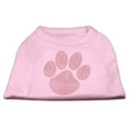 thumbnail image 5 of Pet Dog  Cat Shirt Rhinestone, "Red Paw", 5 of 6