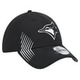 thumbnail image 3 of Men's New Era Black Toronto Blue Jays Active Dash Mark 39THIRTY Flex Hat, 3 of 6