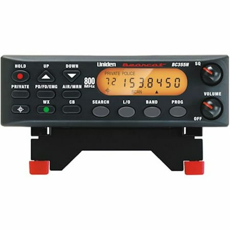 Uniden BC355N Base Mobile Scanner with Telescopic Antenna & Backlit Display