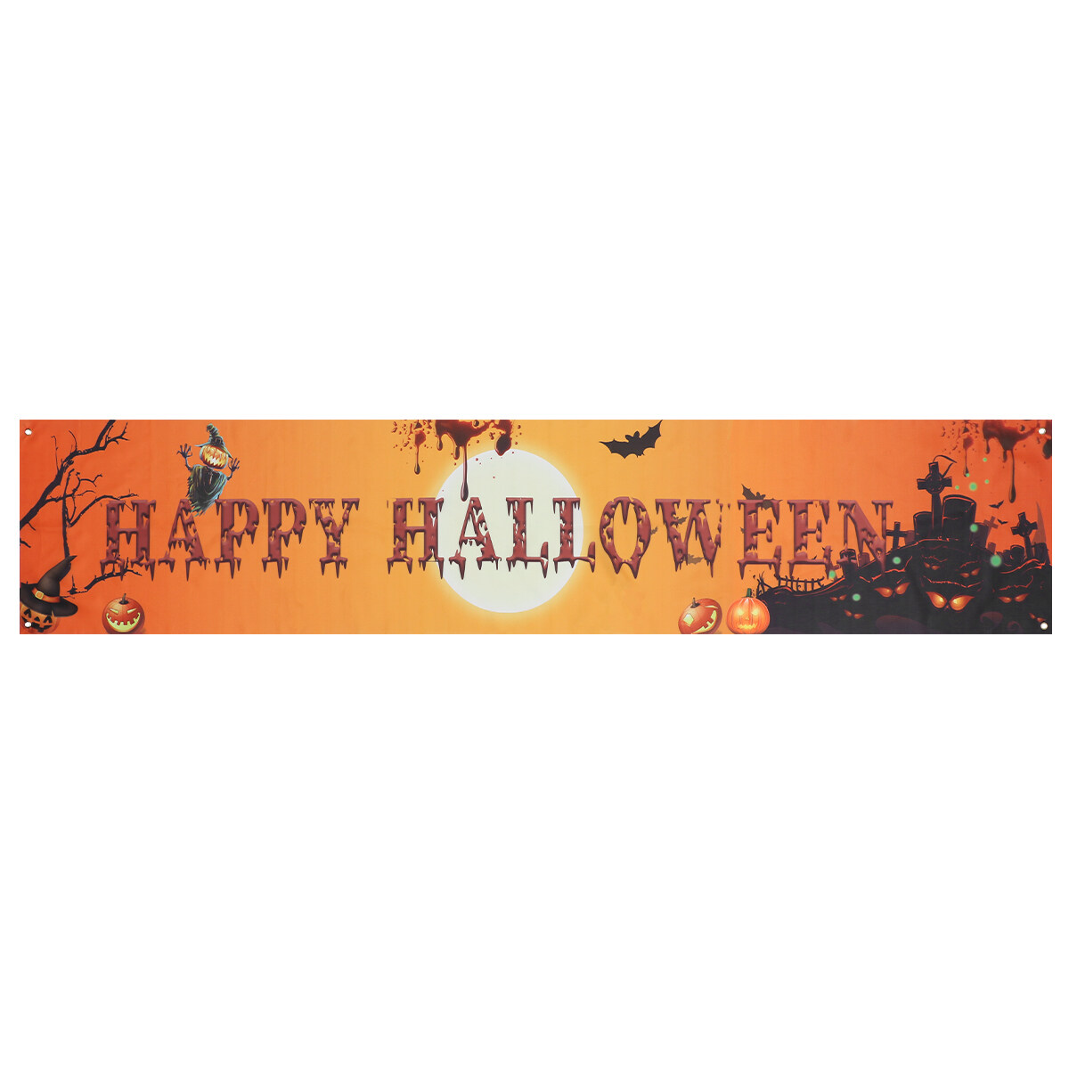 Halloween banner 1 Pc Halloween Hanging Banners Party Decoration Banner ...