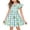 Light Blue, variant on yuCgh Flutter Sleeve Princess Easter Dress for Girls, A-Line Summer T-Shirt Dress, Soft & Playful Casual Easter Dress for Kids,Beige 110