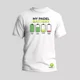 thumbnail image 2 of Playera Pádel Caballero Padelearte Mod. Padel Battery W - Xl, 2 of 2