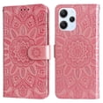 thumbnail image 1 of Funda tipo cartera GANGXUN para Xiaomi Redmi 12 4G , diseño girasol, cuero PU, soporte, cierre magnético, tarjetero, 1 of 5