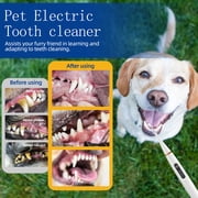 Dental Care Cleaner Kit for Dogs Cats Reduces Plaque & Tartar Buildup,Dog Toothbrush Kit Gentle and Comfortable for Pet Teeth Oral Care
