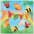 thumbnail image 2 of Twizler Thank You Card - Rainbow Garden - Thanks Card - Cute Thank You Greeting Card Adults or Children, 2 of 5