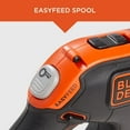 BLACK+DECKER 20V MAX* Easy Feed Trimmer, (LSTE522)