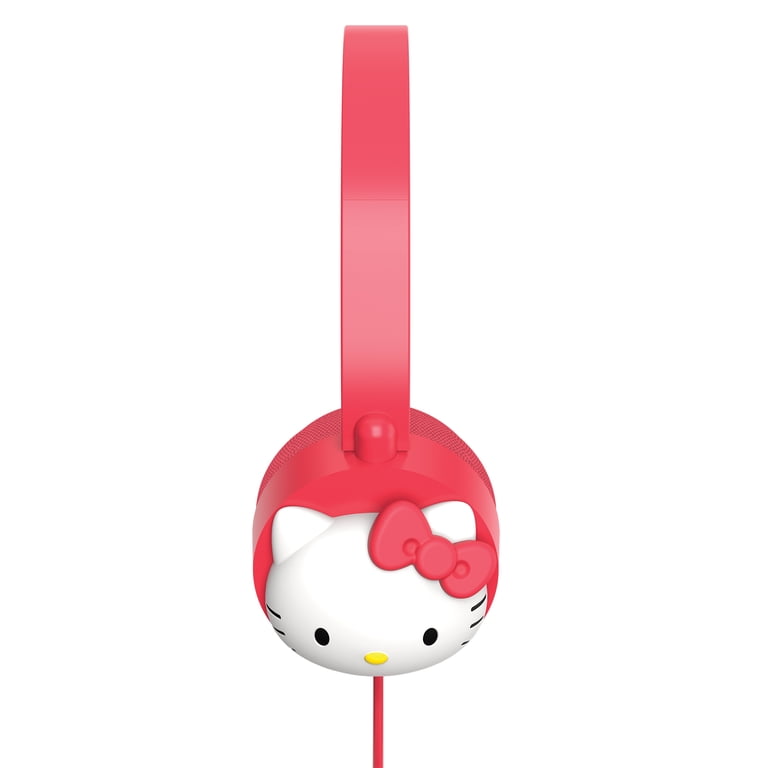 Hello Kitty, Wired Headphones, with Aux Cord, Adjustable Headband