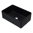 thumbnail image 1 of Pemberly Row 30" Black Reversible Single Fireclay Farmhouse Kitchen Sink, 1 of 10
