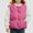 Pink, variant on Girls Quilted Vest with Pockets Warm Outerwear Wind Resistant Shell Size 2T
