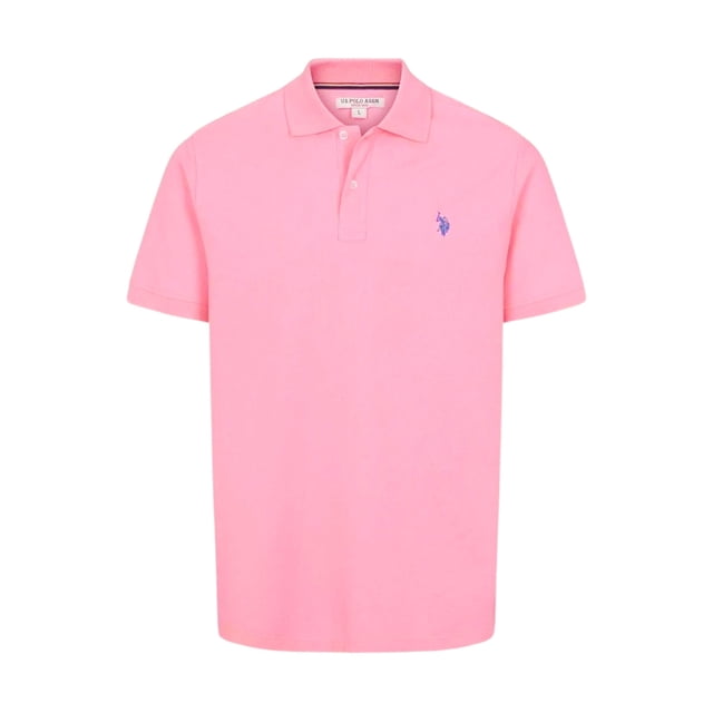 Remera U.S. Polo Assn. Hombre Rosa Sunset Heather Talle L
