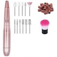 thumbnail image 1 of Electric USB Nail File Drill Portable Professional Manicure and Pedicure Set, 1 of 2