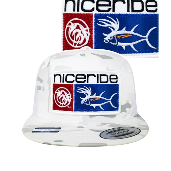 "Buck-Eye Combo Patch" Unisex Snapback Trucker Hat