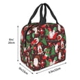 thumbnail image 3 of Sikiie Merry Christmas1 Lunch Bag for Women & Men Adult Insulated Lunch Box, Food Lunch Containers Lunch Tote Bags for Work, Travel, Outdoor, 3 of 8