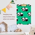 thumbnail image 5 of FMSHPON Funny Panda Bear Clipboard Hardboard Wood Nursing Clip Board and Pull for Standard A4 Letter 13x9 inches, 5 of 5