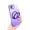 purple, variant on 360° Rotatable Magnetic Case foriPhone Air , Military-Grade Shockproof Phone Cover with Acrylic Translucent Back.