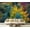 Color3, variant on Peel and Stick Wallpaper Long empty treelined lane forest sunlight green leafs Modern Art Wall Mural Decor Self Adhesive and Removable 69in x 98in