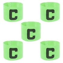 OFFIGAM Soccer Captain Armband Set, 5 Portable Pieces for Sports Competitions, Team , Fan Gear Accessories