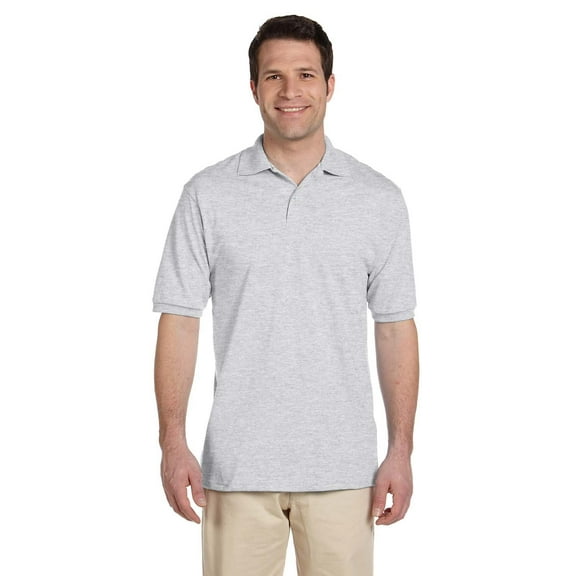 Jerzees Adult 5.6 oz. SpotShield™ Jersey Polo M ASH
