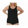 thumbnail image 4 of Instant Figure Curvy Plus Size Tank Brief Bodysuit WBS006C, 4 of 4