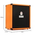 thumbnail image 2 of Combo de amplificador de bajo y guitarra, Crush Bass 50, Anaranjado, 2 of 8
