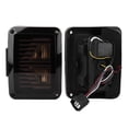 thumbnail image 3 of 1 par de luces LED traseras redondas, luces de marcha atrás de señal de giro de freno para Jeep Wrangler JK y Jeep Wrangler JK & Enchufe estadounidense ilimitado 2007-2017, 3 of 8