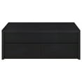 thumbnail image 4 of Knapp Lift Top Cocktail Coffee Table with Dual Drawers Black, 4 of 12