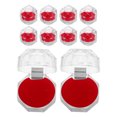 thumbnail image 3 of MRLESS 20pcs Transparent Jewelry Storage Box Ring Earring Organizer Small Jewelry Box For Badge Eternal Flower And Small Trinkets, 3 of 8